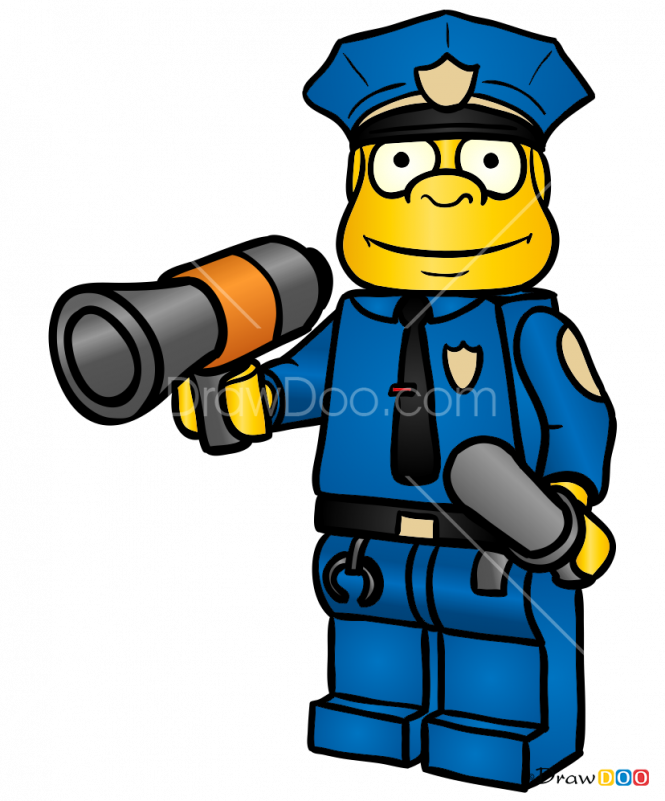 Simpsons Drawing Chibi Clipart (665x801), Png Download