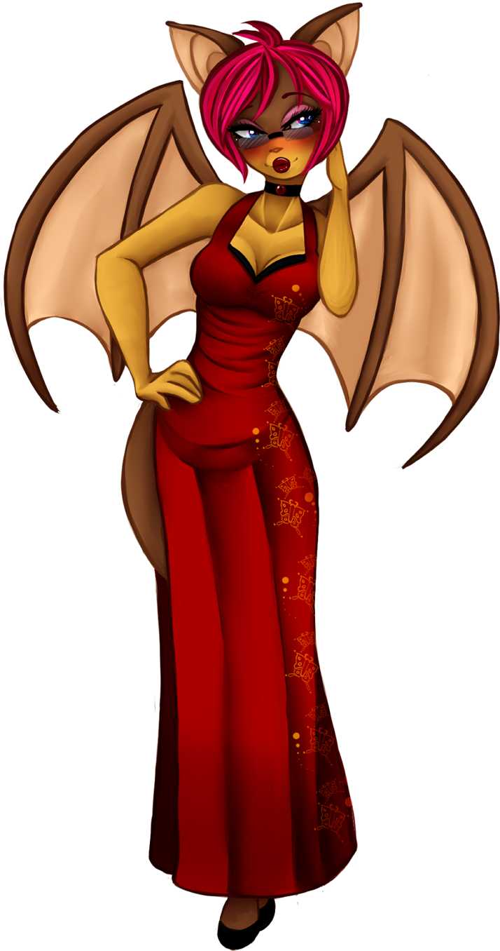 Elegant Chinese Dress Clipart (714x1356), Png Download