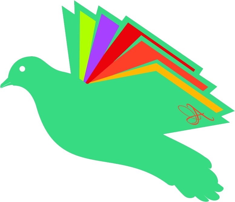 Alogo Bird Only Color Clipart (776x668), Png Download