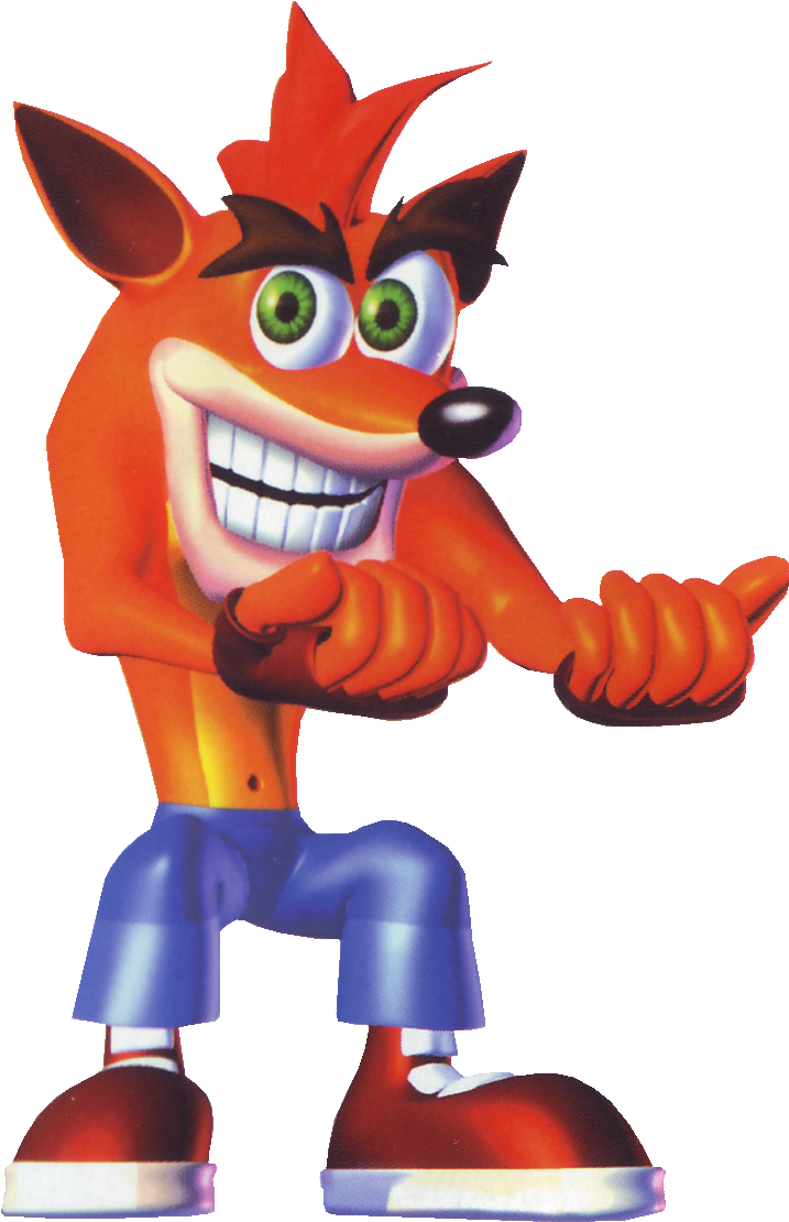 Crash Bandicoot Free Download Clipart (800x1039), Png Download