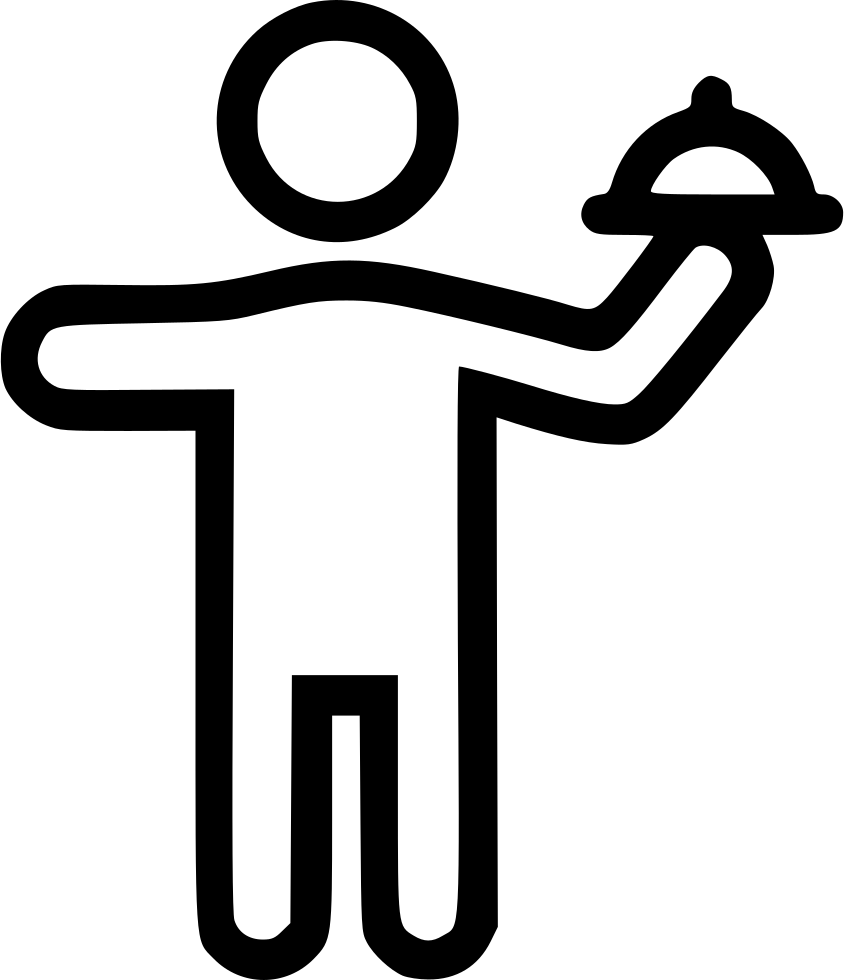 Waiter Comments Clipart (844x980), Png Download