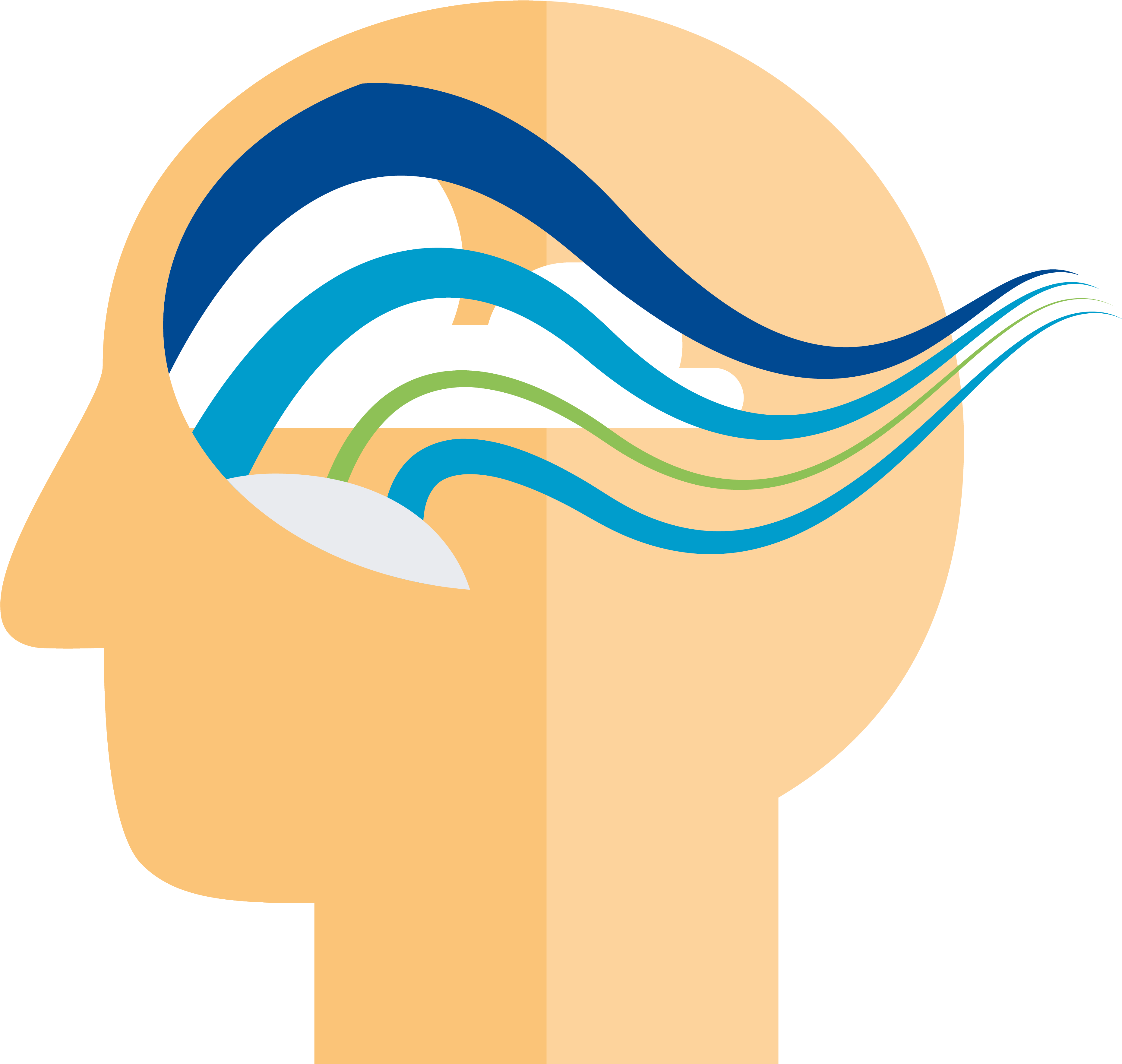 9% Of The Adult Population Have A Diagnosis Of Depression Clipart (4500x4500), Png Download