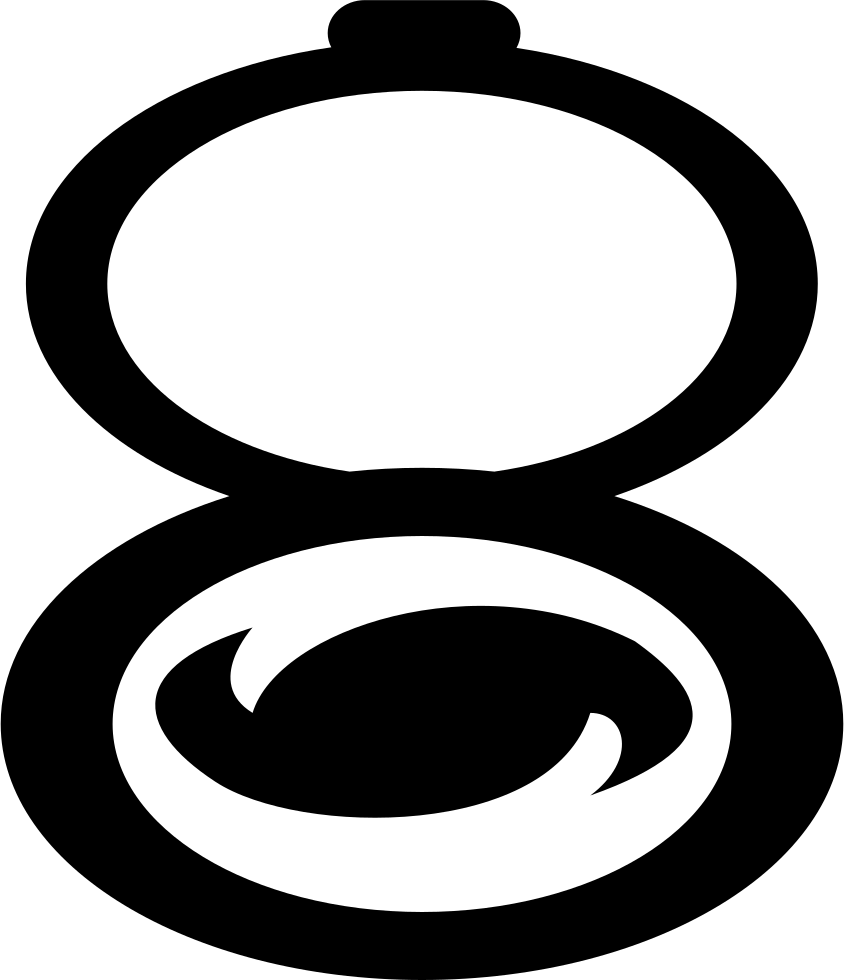 Cosmetic Mirror Comments Clipart (844x980), Png Download