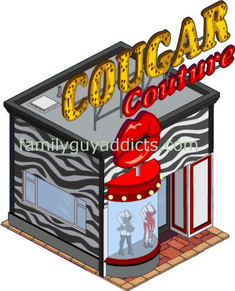 Cougar Couture Clipart (822x1017), Png Download