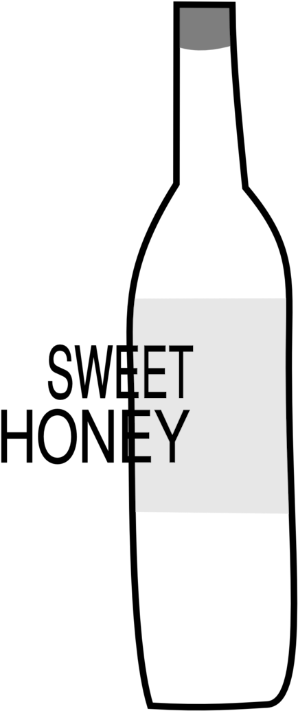 Honey Bottle, Bottle Clipart (958x1355), Png Download