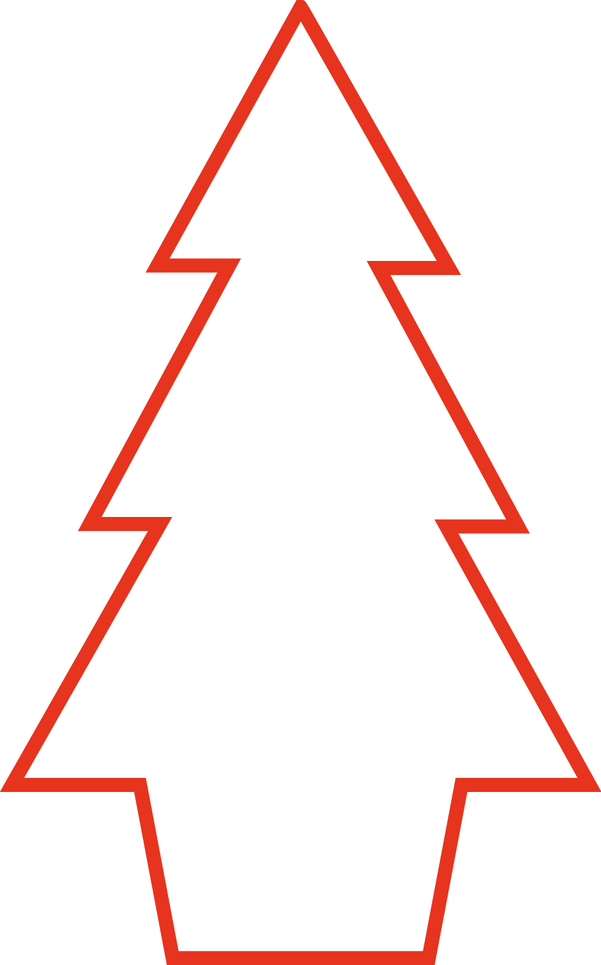 Christmas Tree Tile Clipart (854x1372), Png Download