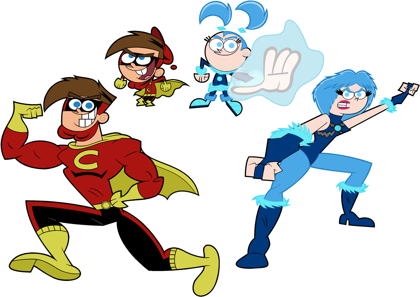 Cleft The Boy Chin Wonder And Frosty Ten Years Clipart (1449x1025), Png Download