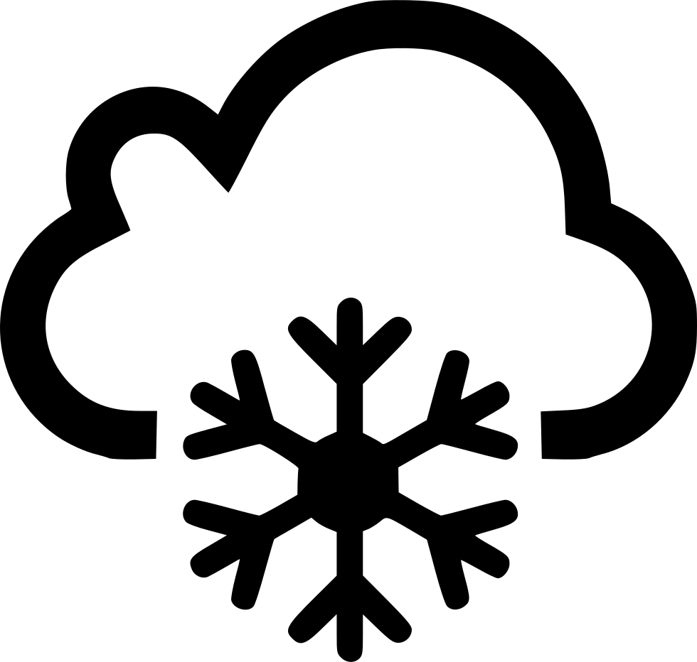 Cloud Frost Frosty Day Comments Clipart (980x932), Png Download