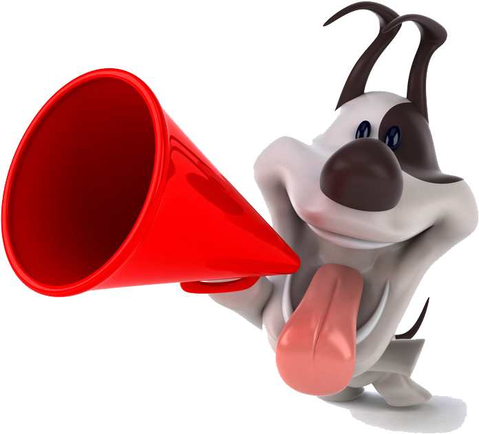 Small White Dog Holding A Telephone In Its Mouth Clipart (728x660), Png Download