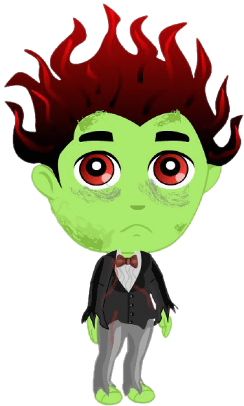 Free Png Zombie Boy Png Clipart (481x800), Png Download