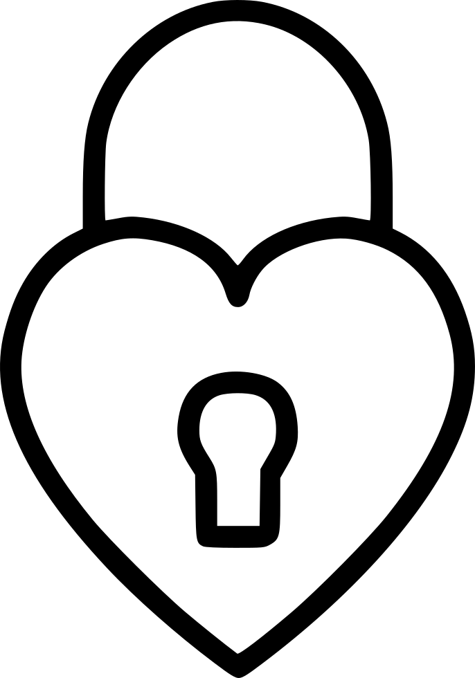 Clip Art Free Heart Svg Png Icon Free Download Onlinewebfonts Transparent Png (686x980), Png Download