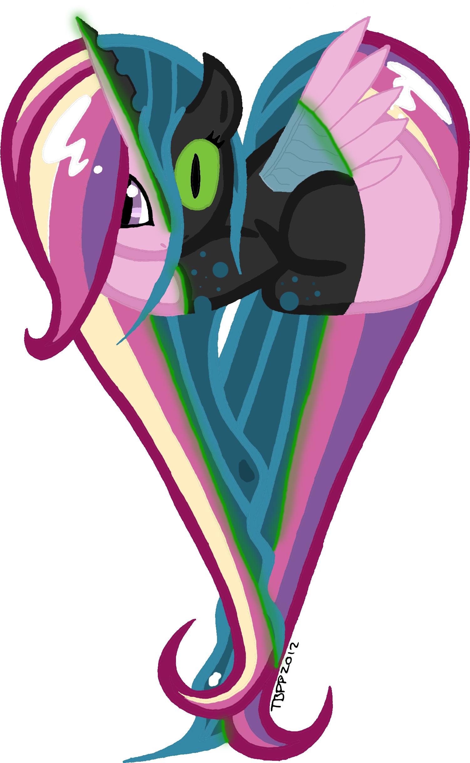 Twilight Sparkle Princess Celestia Rarity Princess Clipart (491x750), Png Download