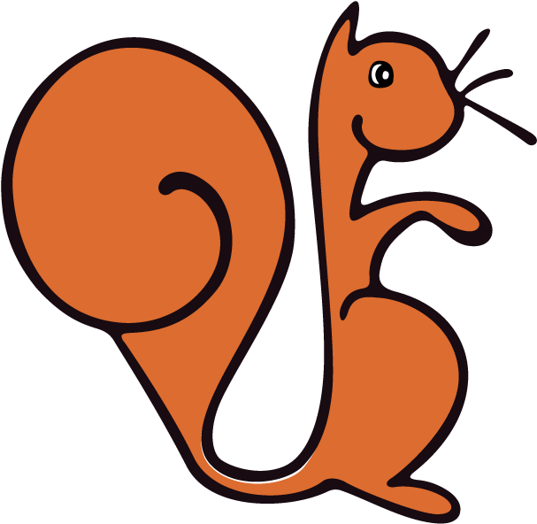 Spencer De La Squirrel Clipart (612x598), Png Download