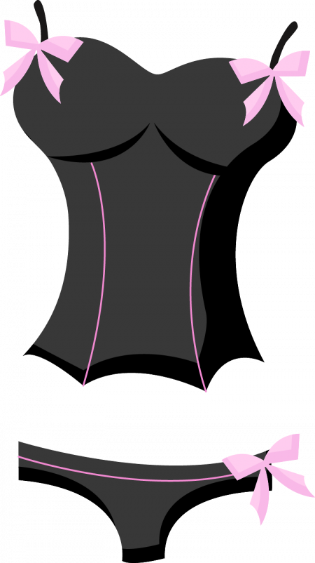 Clipart Woman In Underwear And A Crown - Png Download (450x802), Png Download