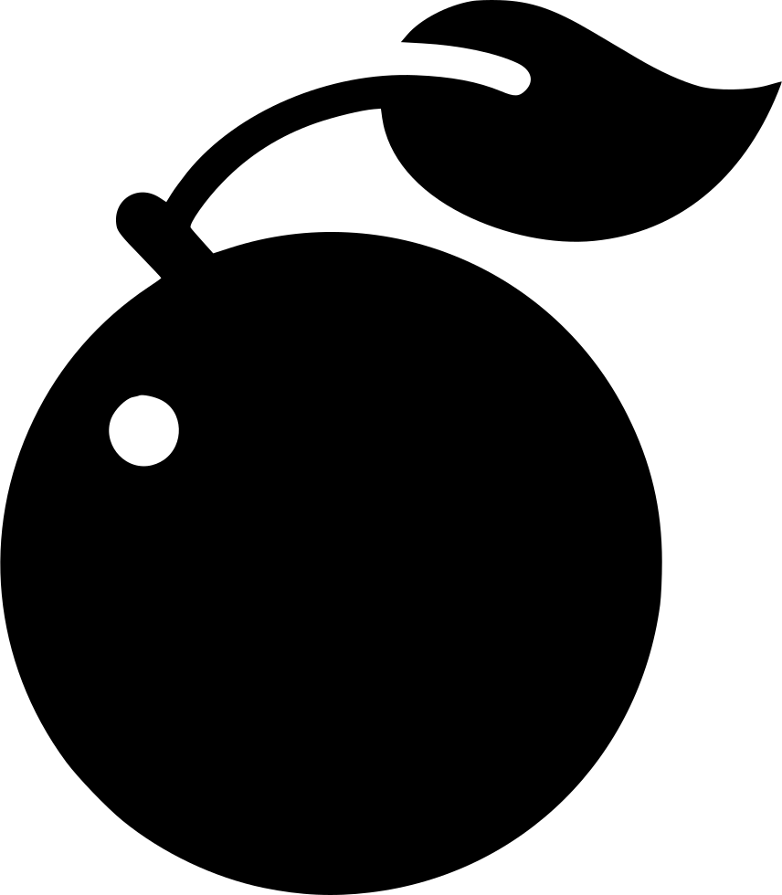 Peach Svg Clipart - Png Download (856x980), Png Download