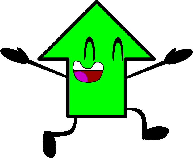 Up Arrow Clipart (733x602), Png Download