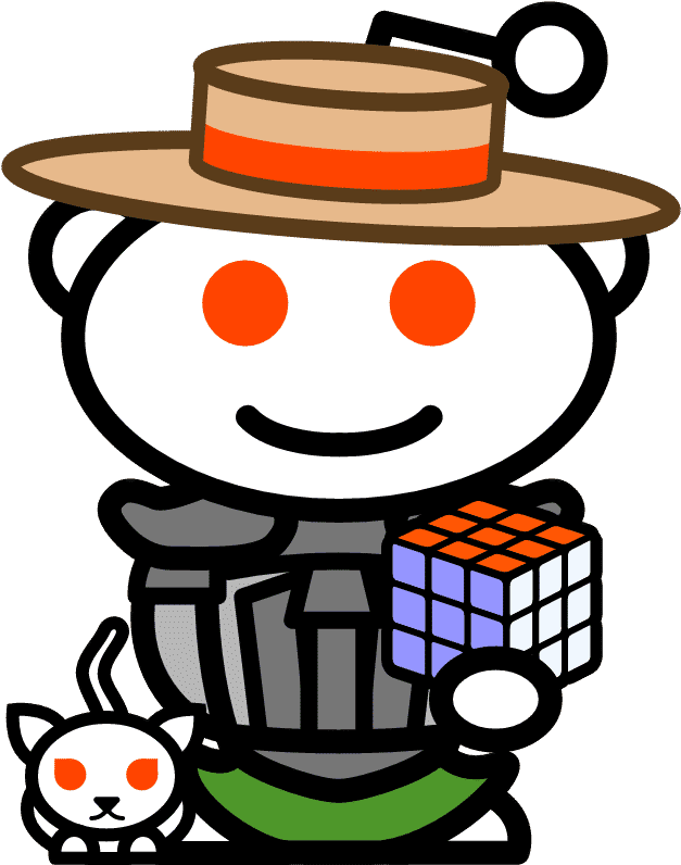 Math Vault Snoovtar Redditlady And Redditdog Clipart (800x800), Png Download