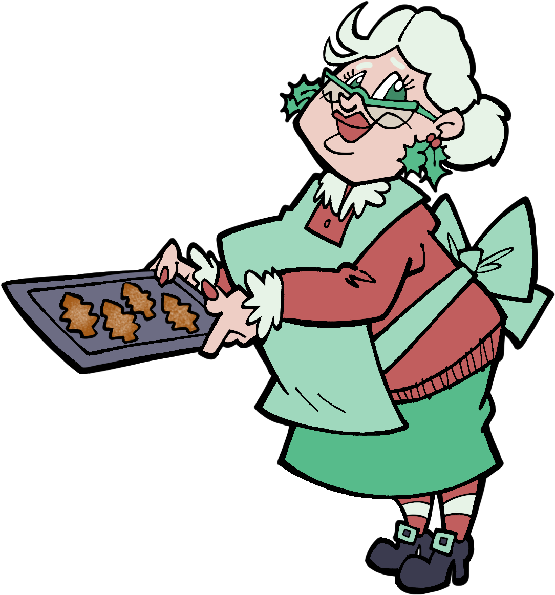 Mrs Claus Clipart (1200x1200), Png Download