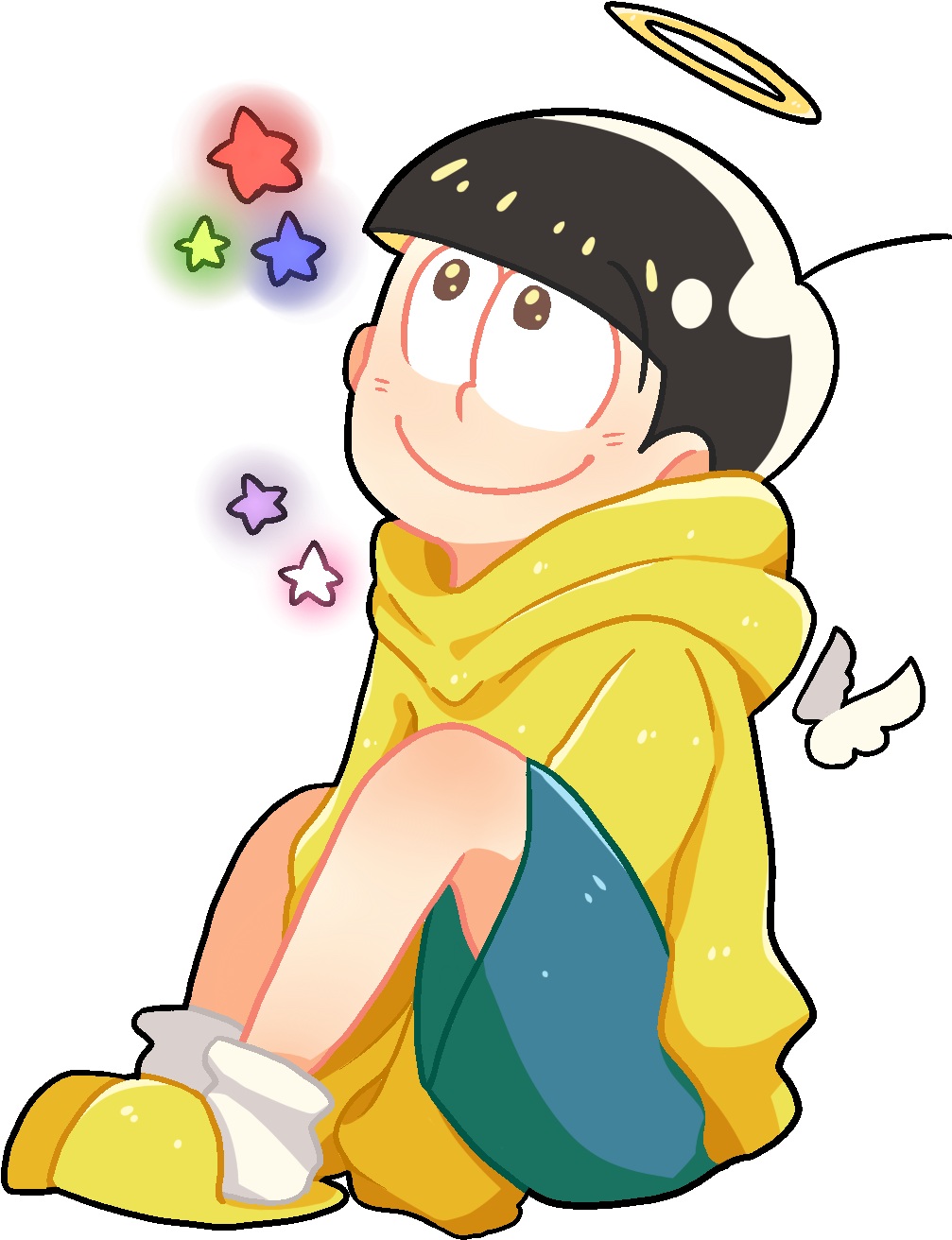 Twinkle Twinkle Matsuno Stars Clipart (1200x1400), Png Download