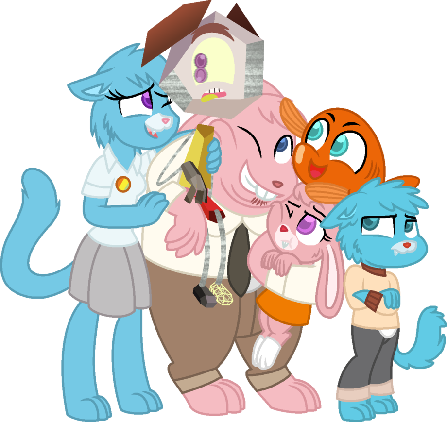 Gumrob Gumball X Rob Fanfiction Clipart - Full Size Clipart (#2822663 ...