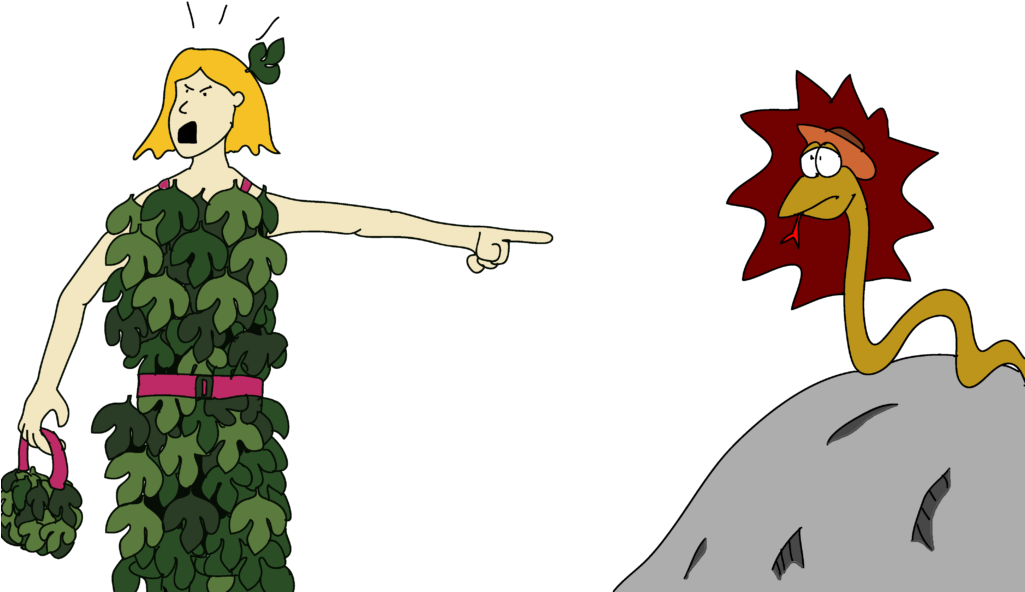 12 The Man Said, “the Woman Whom You Gave To Be With Clipart (1024x768), Png Download