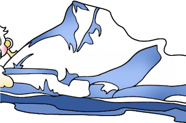 Iceberg Clipart Ice Berg - Png Download (640x480), Png Download