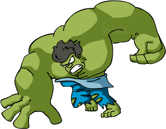 Green Mammal Vertebrate Fictional Character Cartoon Clipart (600x600), Png Download