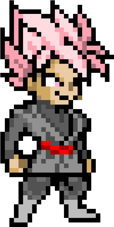 Ssjrose Goku Black Clipart (735x870), Png Download