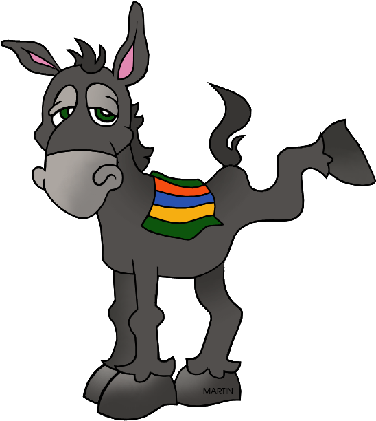 Donkey Clipart (580x648), Png Download