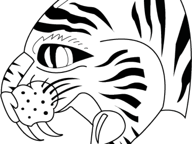 Tiger Tattoos Clipart Head - Png Download (640x480), Png Download