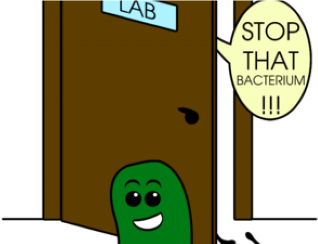 Bacteria Clipart Lab Safety - Png Download (640x480), Png Download