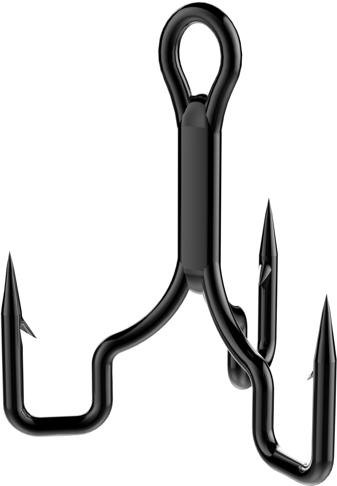 X-heavy Roundbend Treble Clipart (2560x3407), Png Download