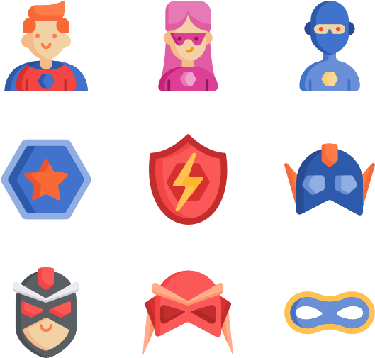 Superhero Clipart (600x564), Png Download