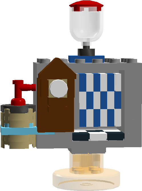 Plankton's Time Machine Clipart (1360x709), Png Download