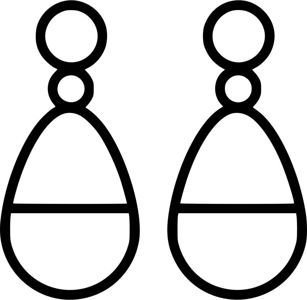 Earrings Comments Clipart (980x958), Png Download