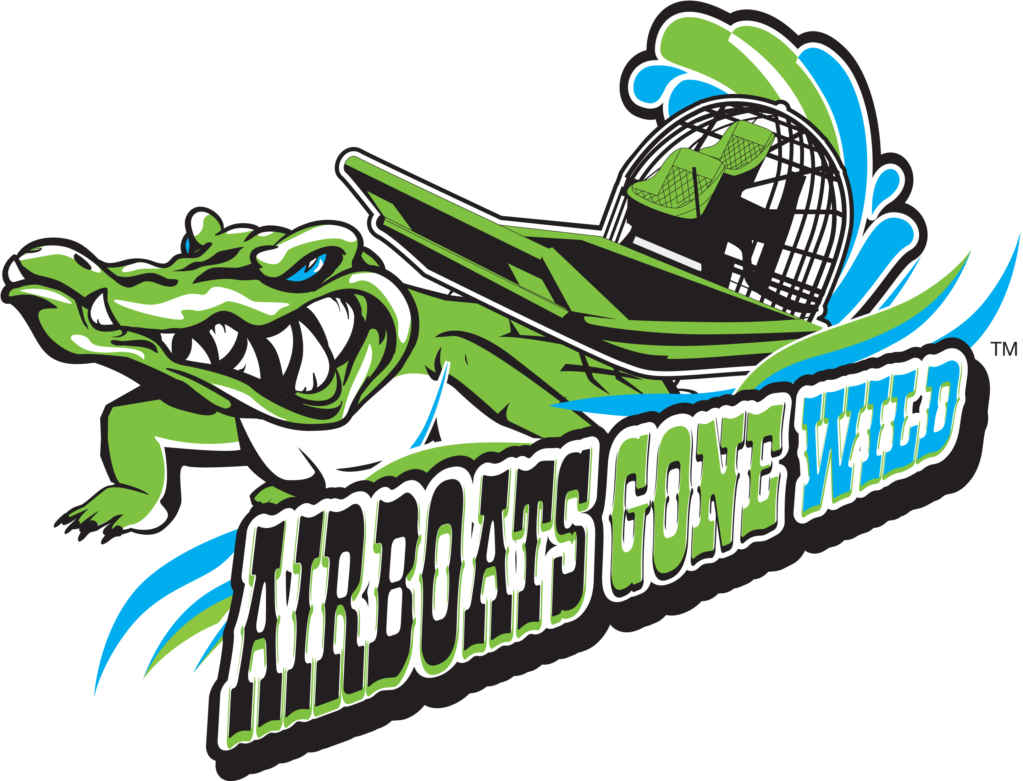 Airboats Gone Wild Store Clipart (3265x2492), Png Download