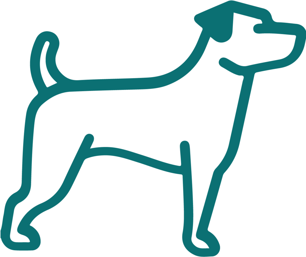 We Love Our Boston Terriers, Rubble And Skye Clipart (1000x1000), Png Download