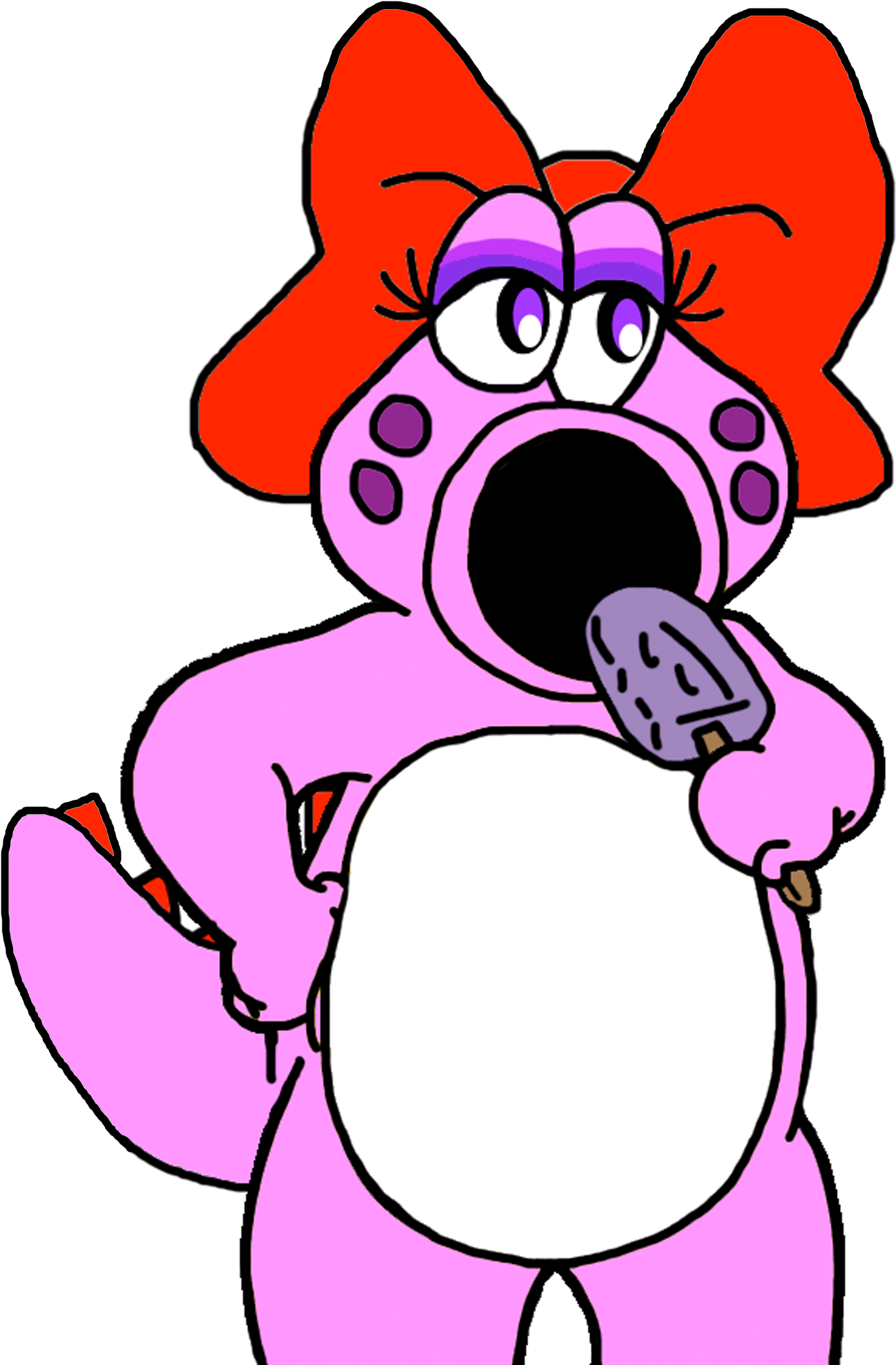 Eating Popsicle Png Clipart (2105x3083), Png Download