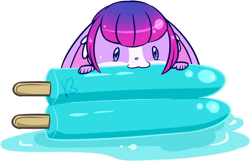 Fiona Popsicle Noms Clipart (900x643), Png Download