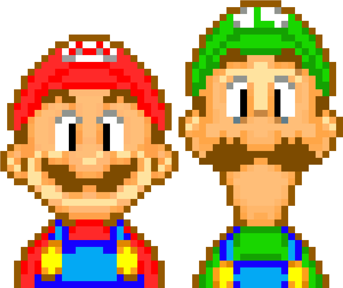 Mario And Luigi, Superstar Saga Clipart (1200x1200), Png Download
