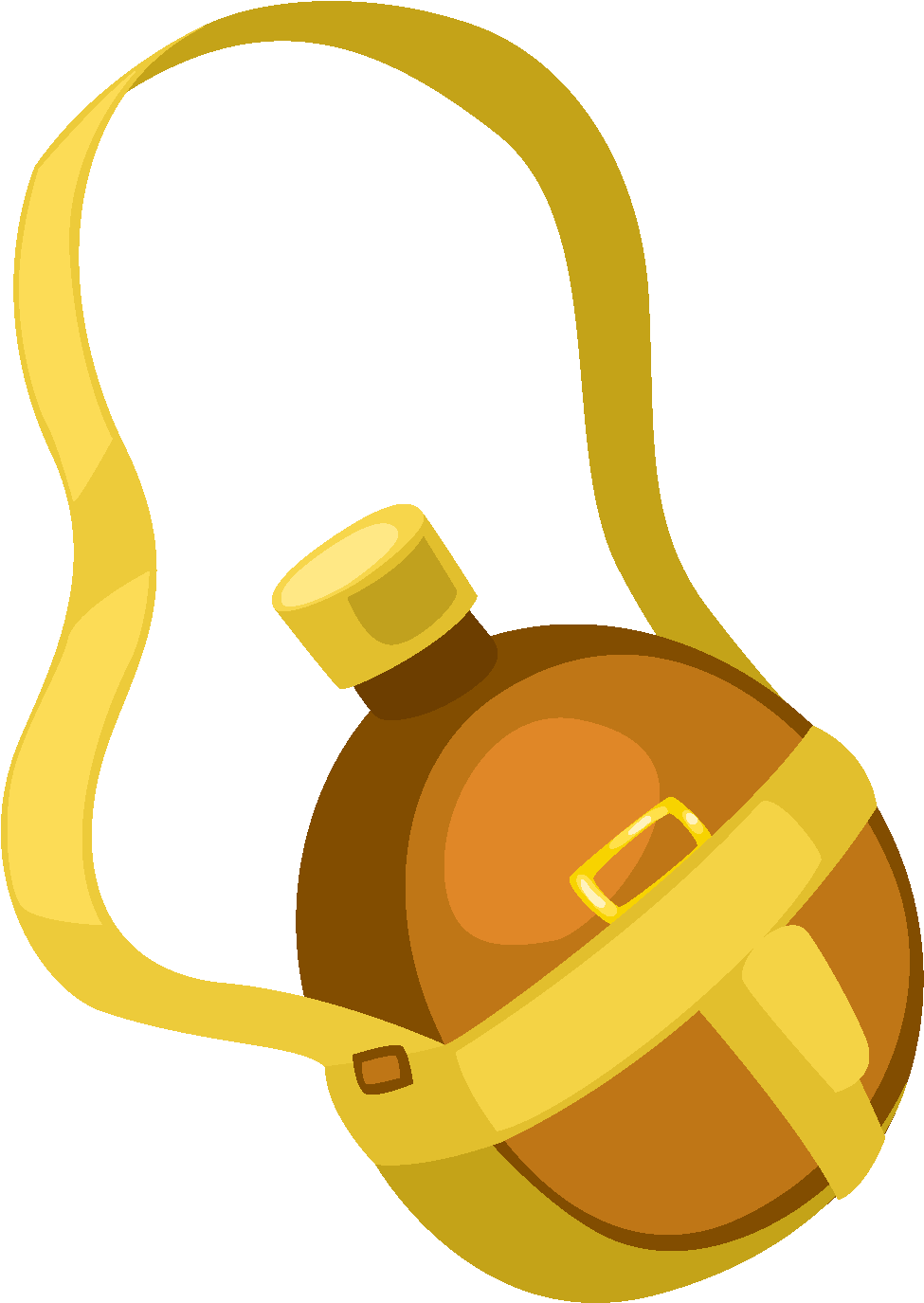 Hand Drawn Yellow Kettle Element Clipart (2126x1654), Png Download