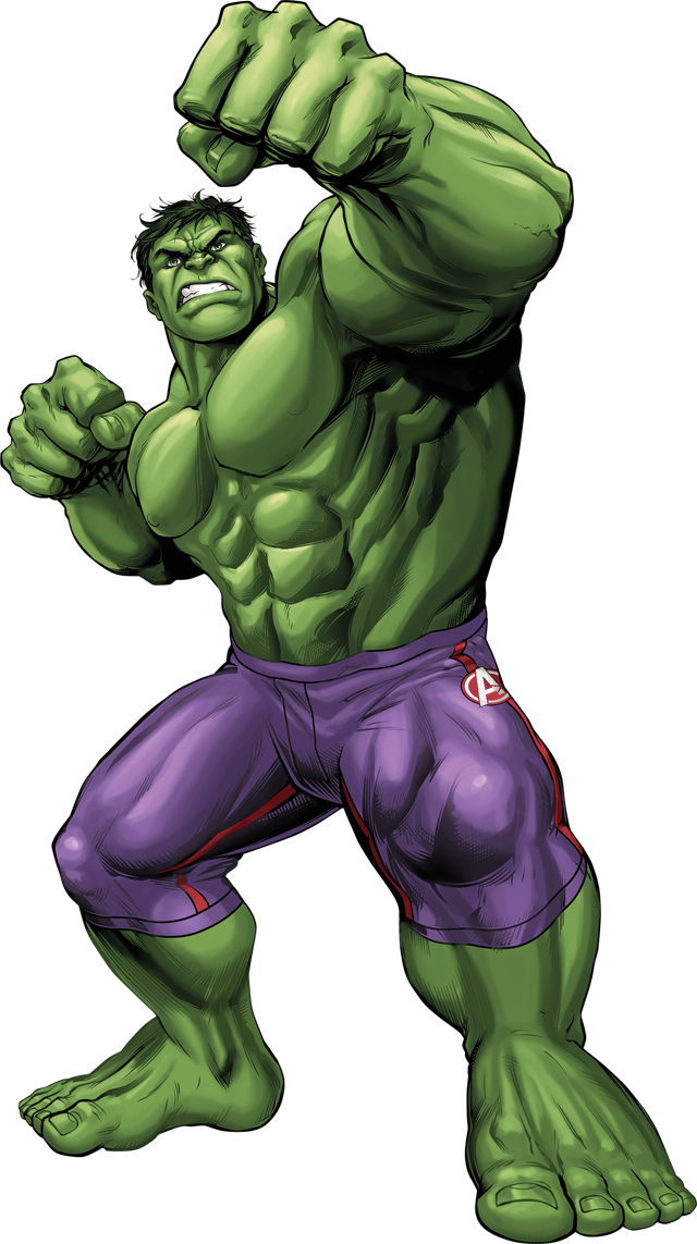 Hulk Clip Art - Png Download (640x1143), Png Download