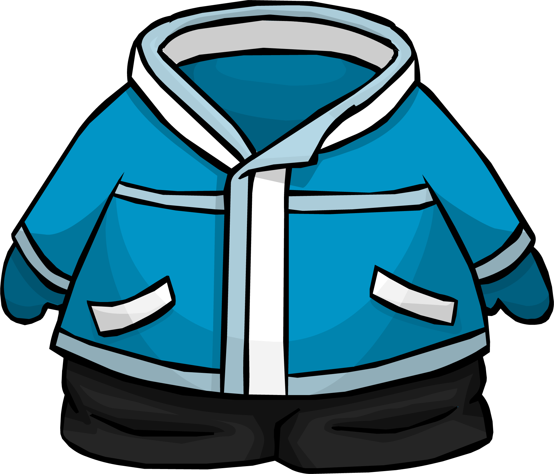 Blue Snowsuit Clipart (1902x1626), Png Download
