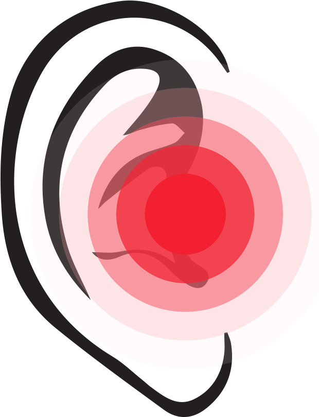 Tinnitus Ear Clipart (641x850), Png Download