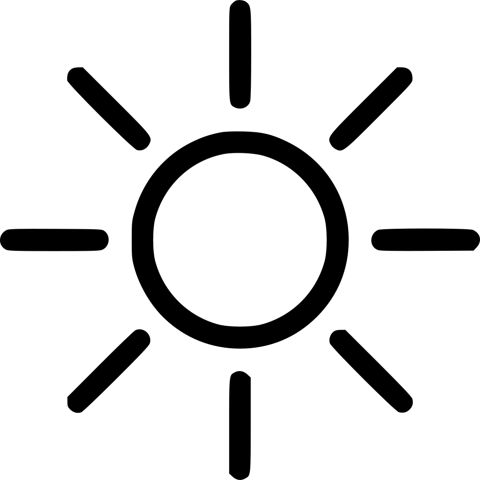 Sun Light Lightness Lighter Comments Clipart (980x980), Png Download