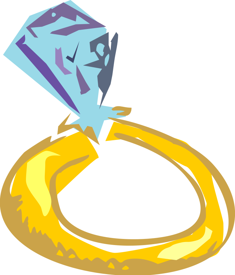 Clipart Of Ring, Rings And Impressed - Png Download (771x900), Png Download