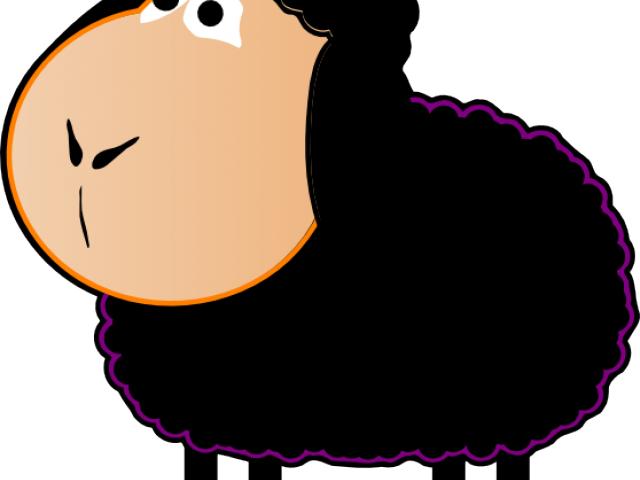 Black Sheep Cliparts - Png Download (640x480), Png Download
