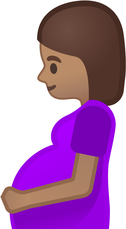Pregnant Woman Png Clipart (1024x1024), Png Download