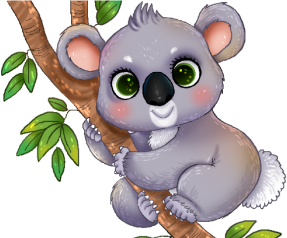 Koala Clipart Branch - Png Download (640x480), Png Download