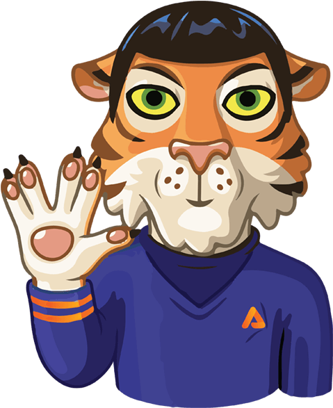 Fibre-tiger Clipart (600x600), Png Download